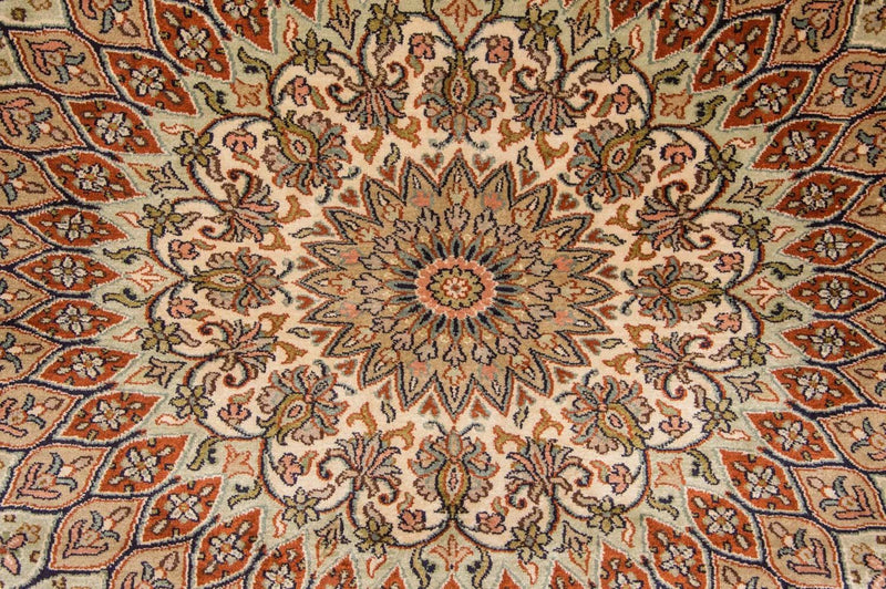 Kashmir silke Teppe 197x287cm - Orientalsk teppe