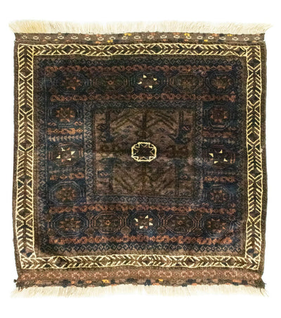 Afghansk teppe 80x80cm - Orientalsk teppe