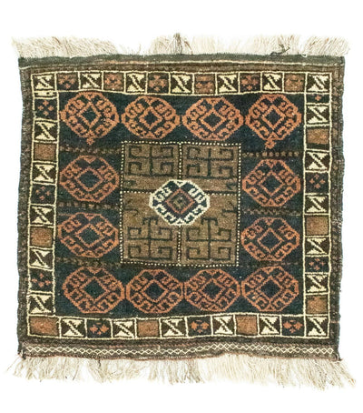 Afghansk teppe 64x66cm - Orientalsk teppe