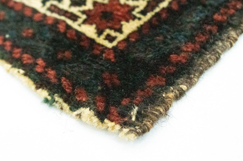Afghansk teppe 35x33cm - Orientalsk teppe