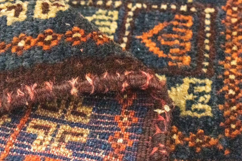 Afghansk teppe 70x57cm - Orientalsk teppe