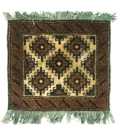 Afghansk teppe 41x47cm - Orientalsk teppe