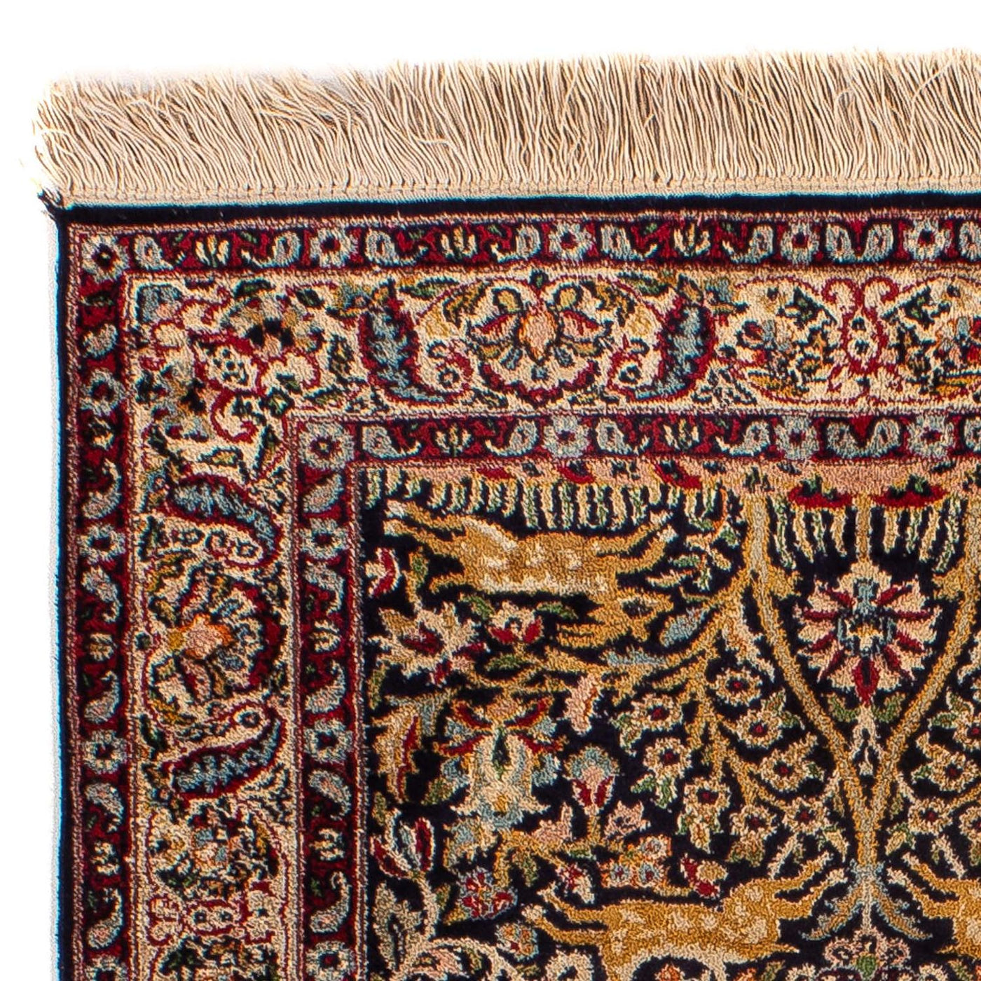 Indo Sarouk Teppe 123x81cm - Orientalsk teppe