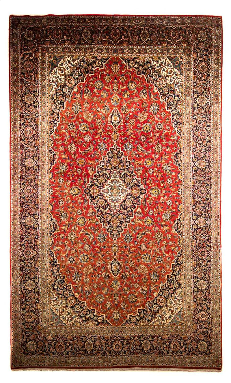 Kashan Teppe 372x226cm - Persisk teppe