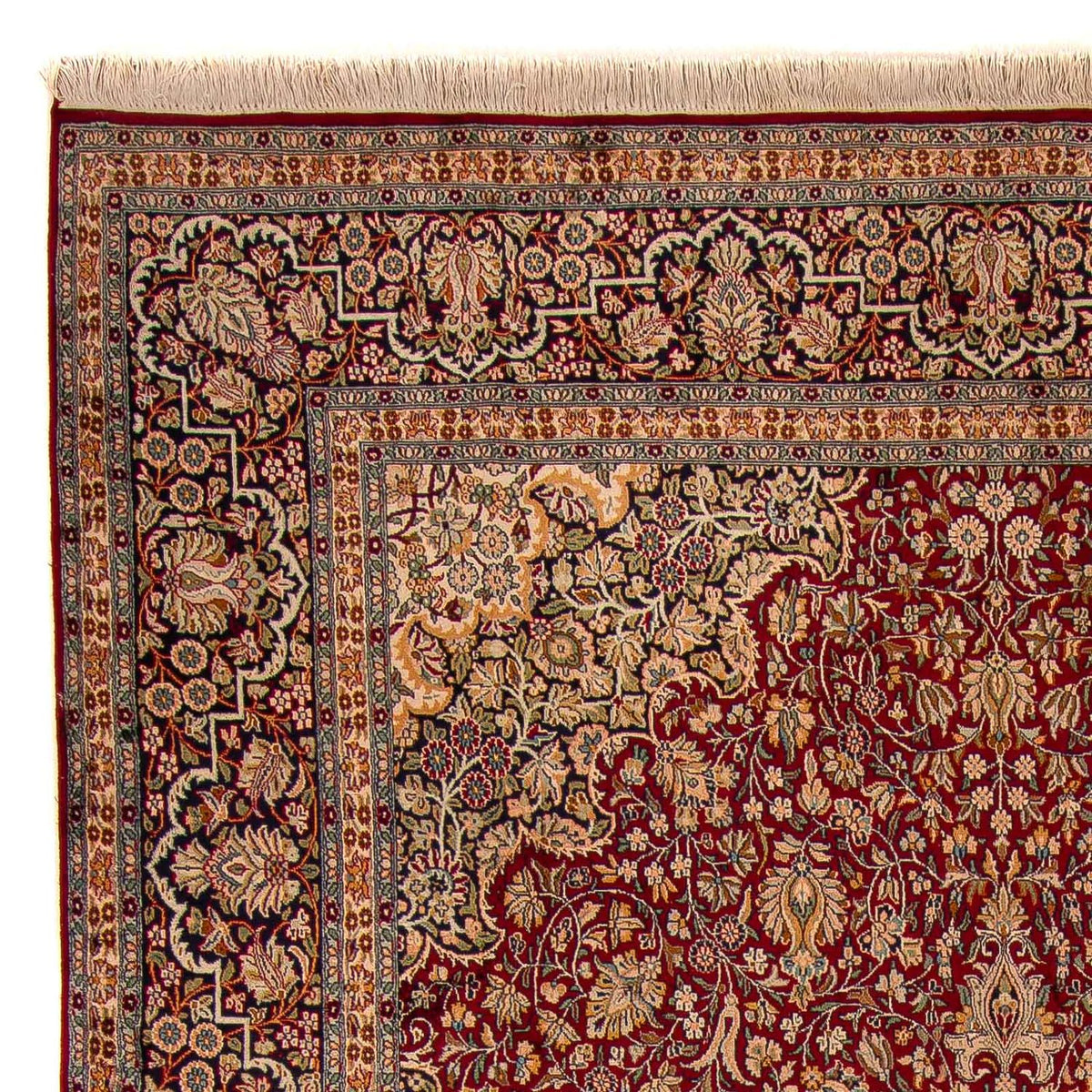 Kashmir silke Teppe 208x306cm - Orientalsk teppe