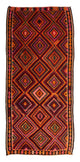 Antikk kilim Teppe 140x300cm