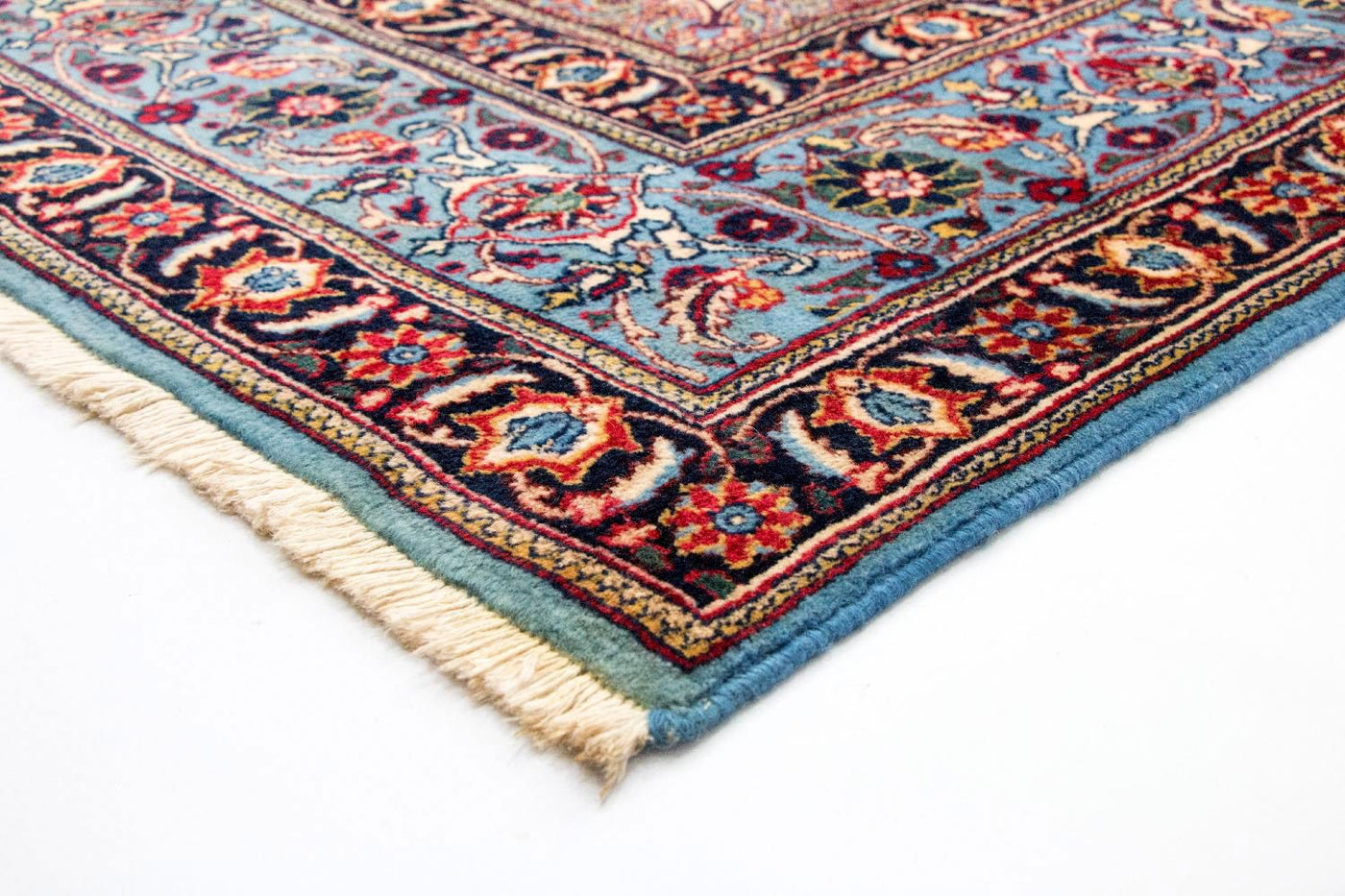 Persisk teppe - klassisk - 412 x 314 cm - flerfarget