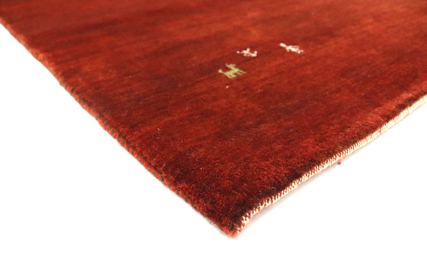 Løper Gabbeh teppe - Loribaft persisk teppe - 280 x 81 cm - brun