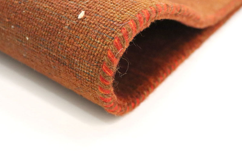 Løper Gabbeh teppe - Loribaft persisk teppe - 280 x 81 cm - brun