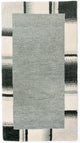 Gabbeh teppe - Indus - 141 x 72 cm - sølv