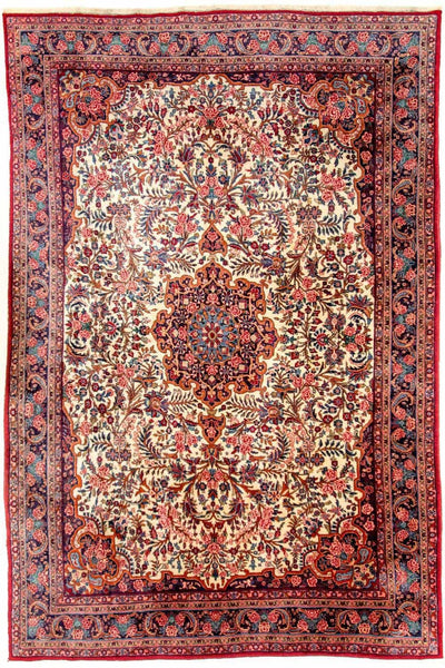 Qom Teppe 213x333cm - Persisk teppe
