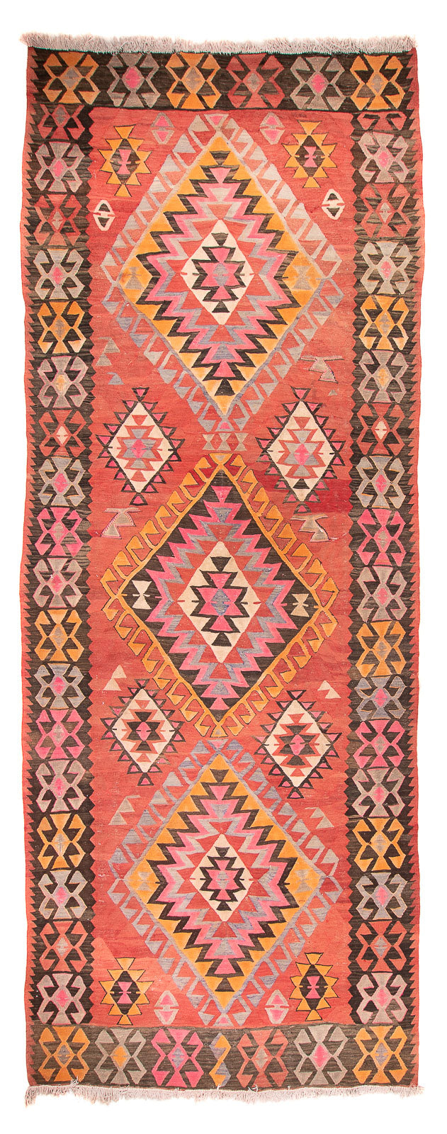 Antikk kilim Teppe 425x165cm