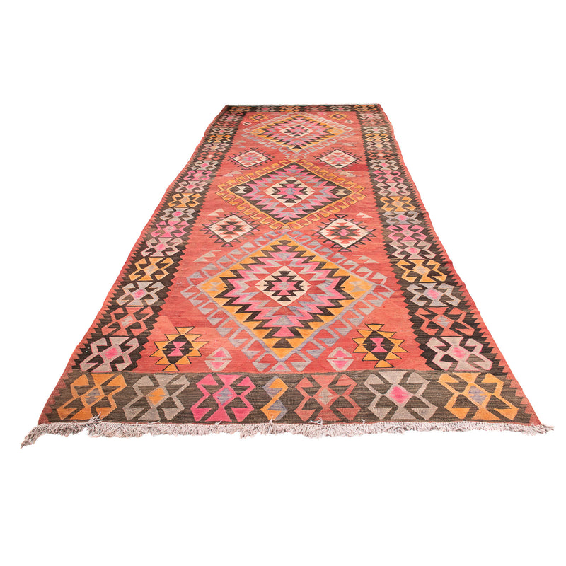 Antikk kilim Teppe 425x165cm