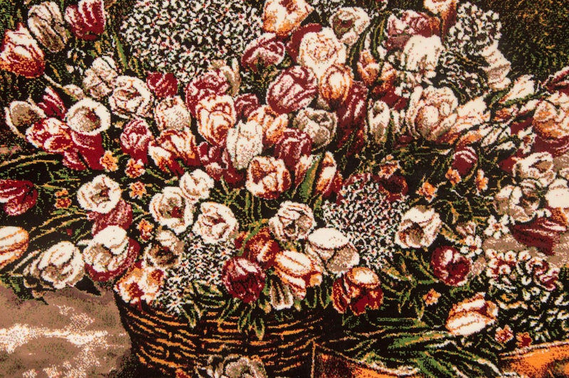 Bild-Teppich 82x64cm - Orientteppich