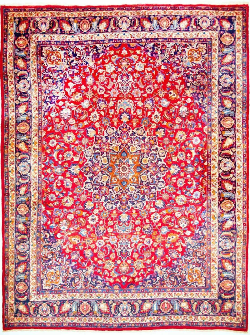 Mashhad Teppe 396x293cm - Persisk teppe