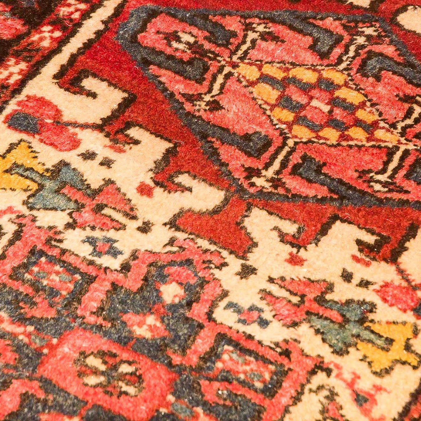 Løper Persisk teppe - Nomadisk - 273 x 68 cm - rød