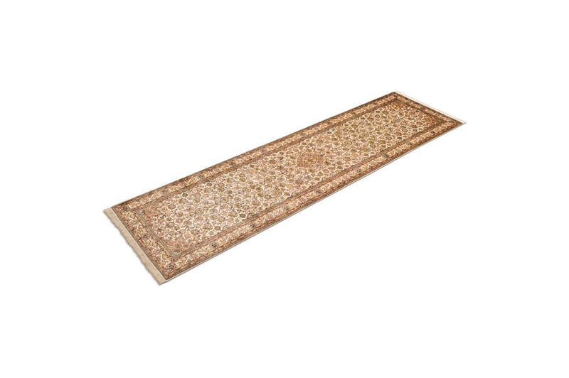 Kashmir silke Teppe 301x79cm - Orientalsk teppe