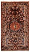 Nahavand Teppe 157x318cm - Persisk teppe - Rektangulær / Mørkeblå / 157 x 318 cm Rektangulær