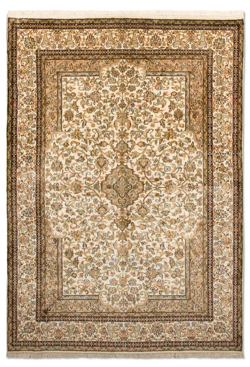 Kashmir silke Teppe 186x126cm - Orientalsk teppe