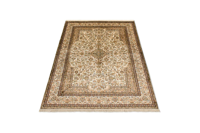 Kashmir silke Teppe 186x126cm - Orientalsk teppe