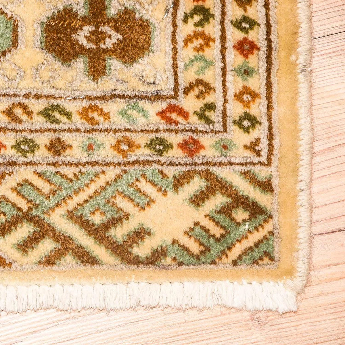 Turkaman teppe 126x184cm - Persisk teppe - beige
