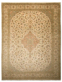 Silketeppe - Kashmir silke - 335 x 243 cm - beige – product image