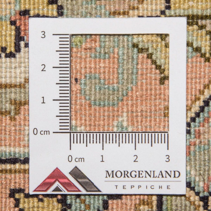 Silketeppe - Kashmir silke - 335 x 243 cm - beige