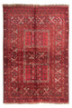 Turkaman teppe - 234 x 160 cm - rød