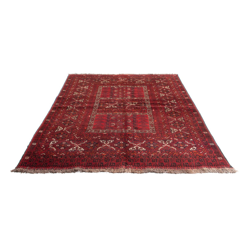 Turkaman teppe - 234 x 160 cm - rød
