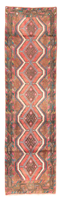 Løper Persisk teppe - Nomadisk - 302 x 77 cm - rød – product image