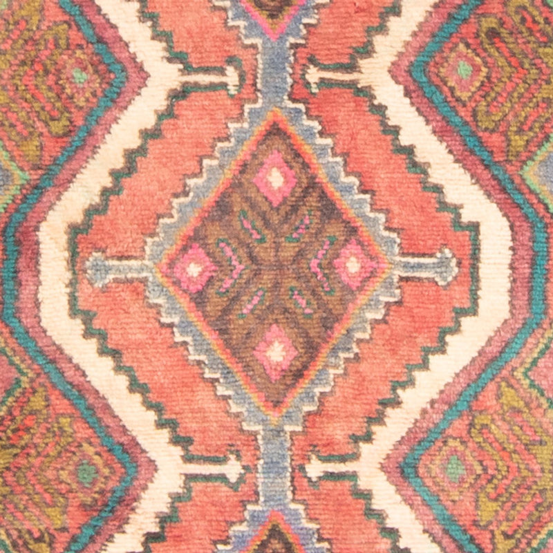 Løper Persisk teppe - Nomadisk - 302 x 77 cm - rød