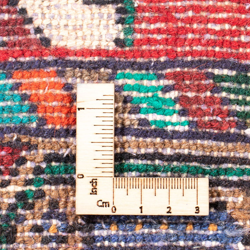 Løper Persisk teppe - Nomadisk - 302 x 77 cm - rød
