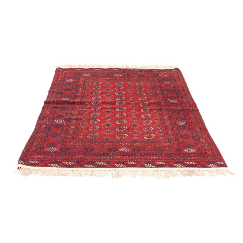 Turkaman teppe - 175 x 126 cm - rød