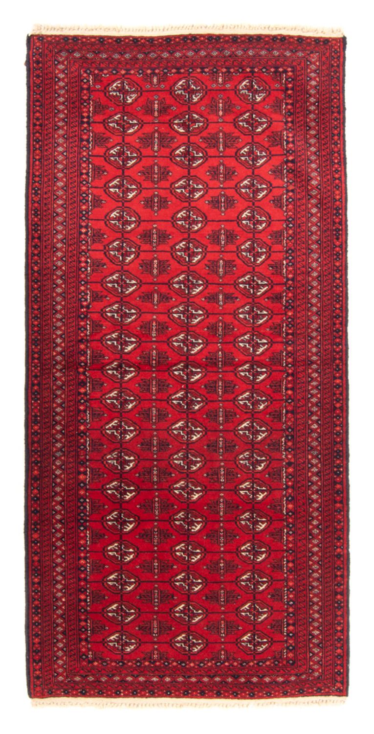 Løper Turkaman teppe - 172 x 80 cm - rød