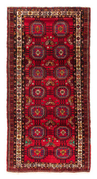 Løper Balutsj-teppe - 260 x 120 cm - rød – product image