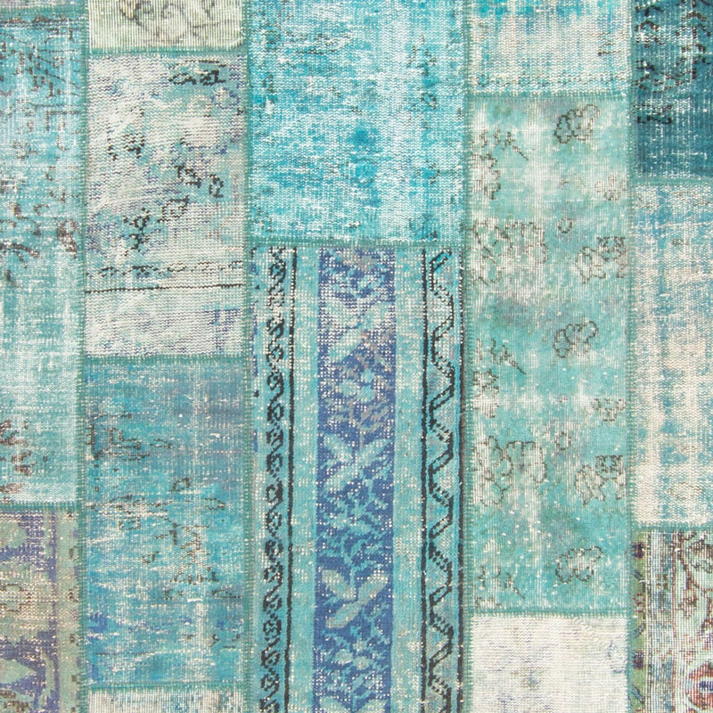 Vintage Carpet - 305 x 198 cm - turkis