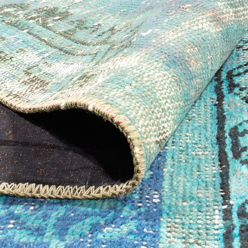 Vintage Carpet - 305 x 198 cm - turkis
