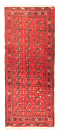 Løper Turkaman teppe - 196 x 83 cm - rød – product image