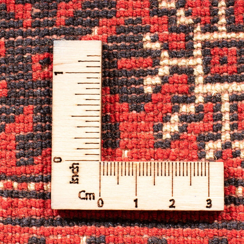 Løper Turkaman teppe - 196 x 83 cm - rød