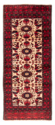 Løper Balutsj-teppe - 230 x 93 cm - beige