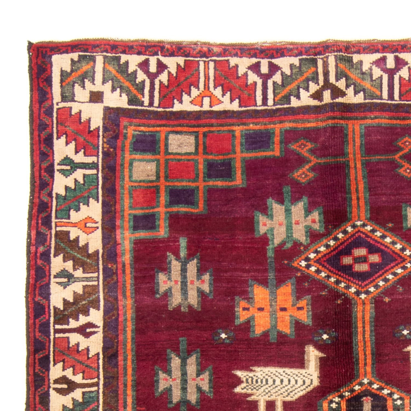 Qashqai Teppe 245x156cm - Persisk teppe