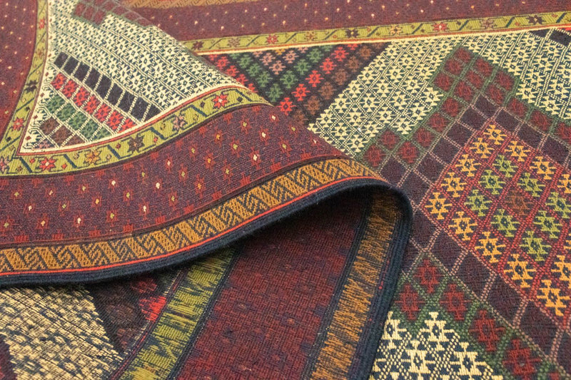 Løper Kelimteppe - Orientalsk - 191 x 88 cm - brun