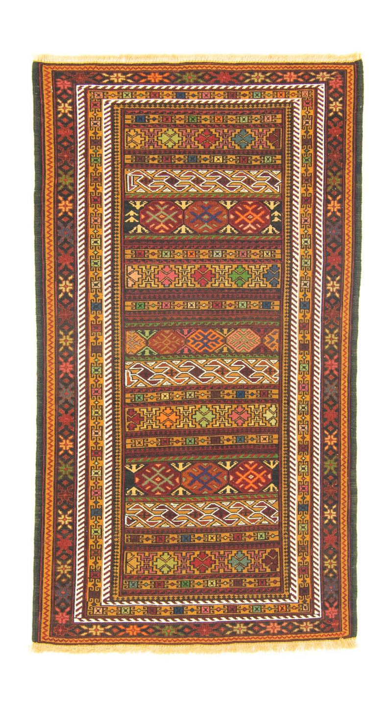 Kelimteppe - Orientalsk - 138 x 78 cm - flerfarget