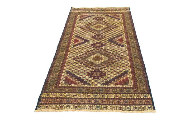 Løper Kelimteppe - Orientalsk - 198 x 78 cm - flerfarget