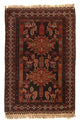 Afghansk teppe 189x127cm - Orientalsk teppe