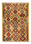 Kilim Maimana Teppe 144x204cm - Ullteppe - Rektangulær / Flerfarget / 144 x 204 cm Rektangulær