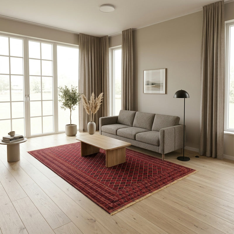 Afghansk kilim Teppe 296x196cm