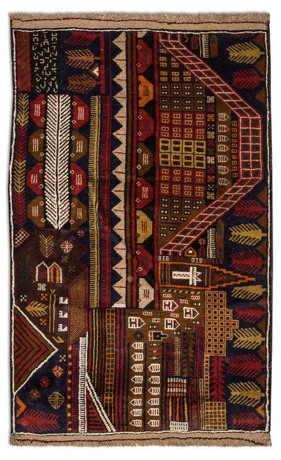 Balutsj-teppe 85x140cm - Orientalsk teppe
