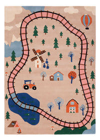 Kinderteppich Eisenbahn – product image