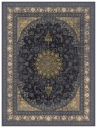 Orientalsk vevd teppe - Golden Glam - rektangulær – product image